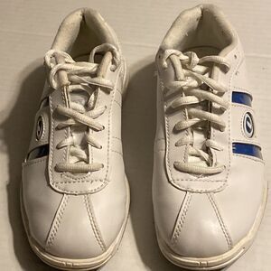 Classic Kids Bowling Shoes Size 2 Dexter Bowling Youth Laced Up White 2M*Read*